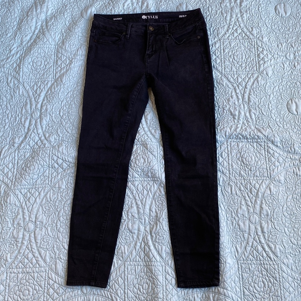 Stylus - Dark Wash Denim Skinny Jeans